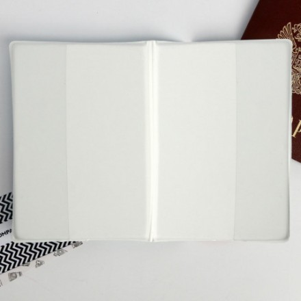 Набор &quot;Unicorn snow&quot;: паспортная обложка-облачко и ежедневник-облачко