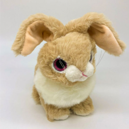 Мягкая игрушка Кролик, бежевый