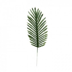 Декор Лист Пальмы, Дизайн 3, зелёный